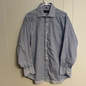 Donald J Trump signature collection, long sleeve button-down size 16.5‎ 34/35